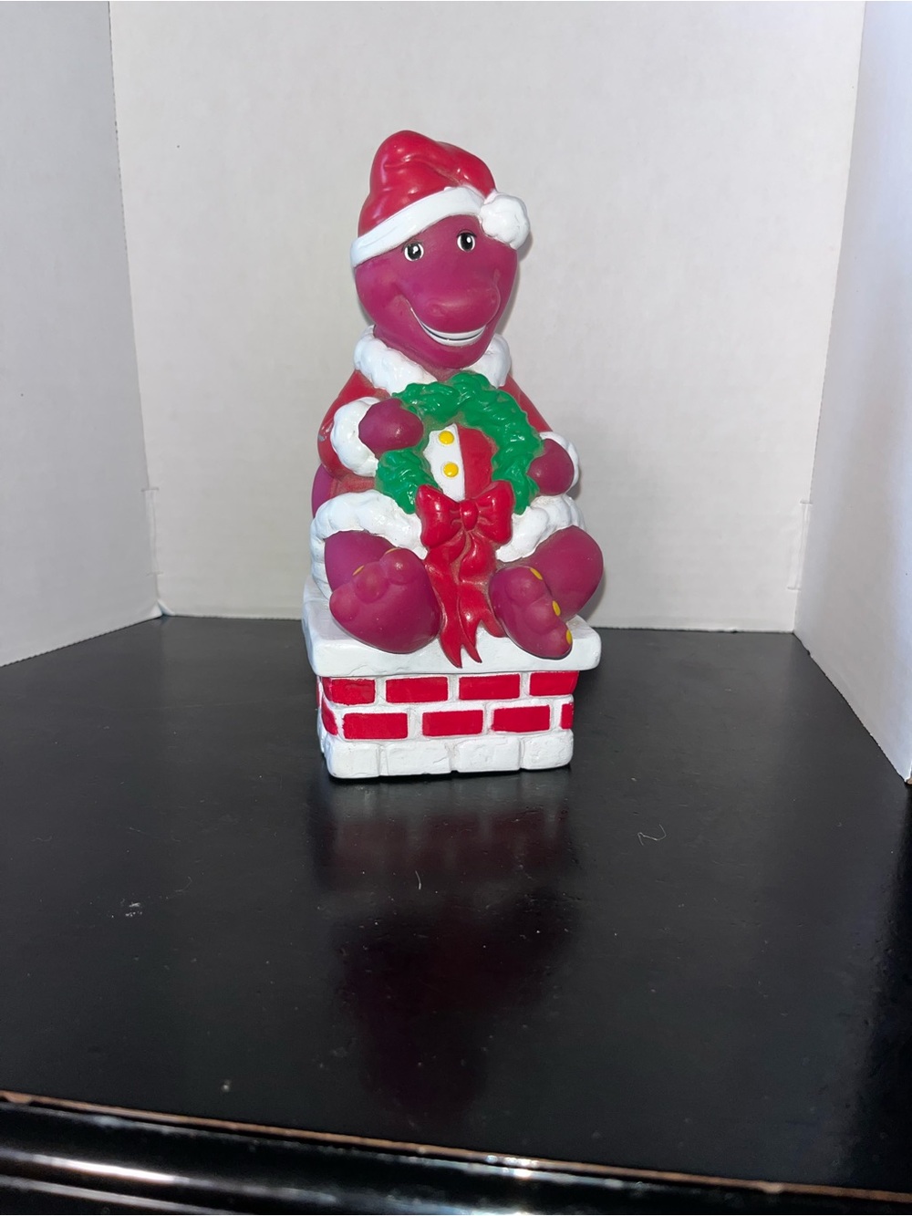 Vintage Barney Piggy Coin bank